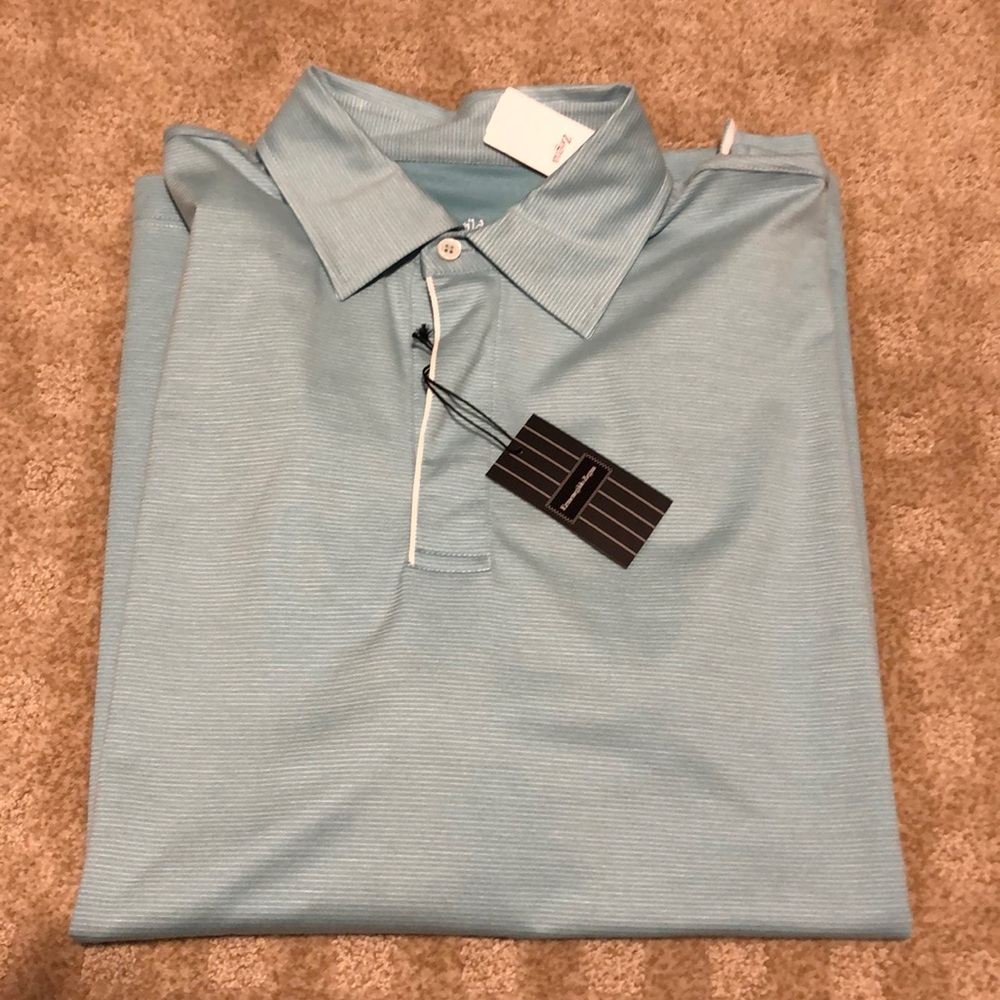 Ermenegildo Zegna Light Blue Polo Shirt